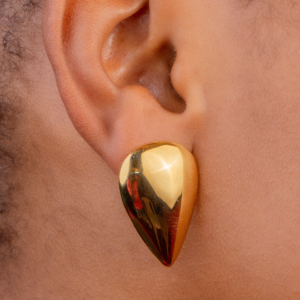Loop Earring (24.k Gold plated)