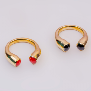 Casting Bead Ring (24.k Gold plated)