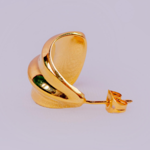 Sarah H. Earring (24.k Gold plated)