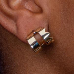 Earrings (24.k Gold plated)